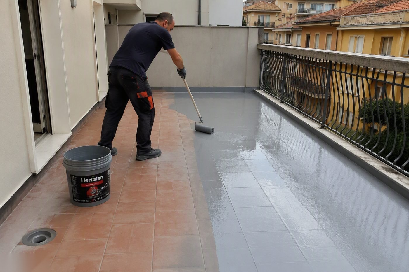 Impermeabilizzazione Terrazzo Senza Demolizione nel Rhodense — intervento di Rifacimento Terrazzo Rho